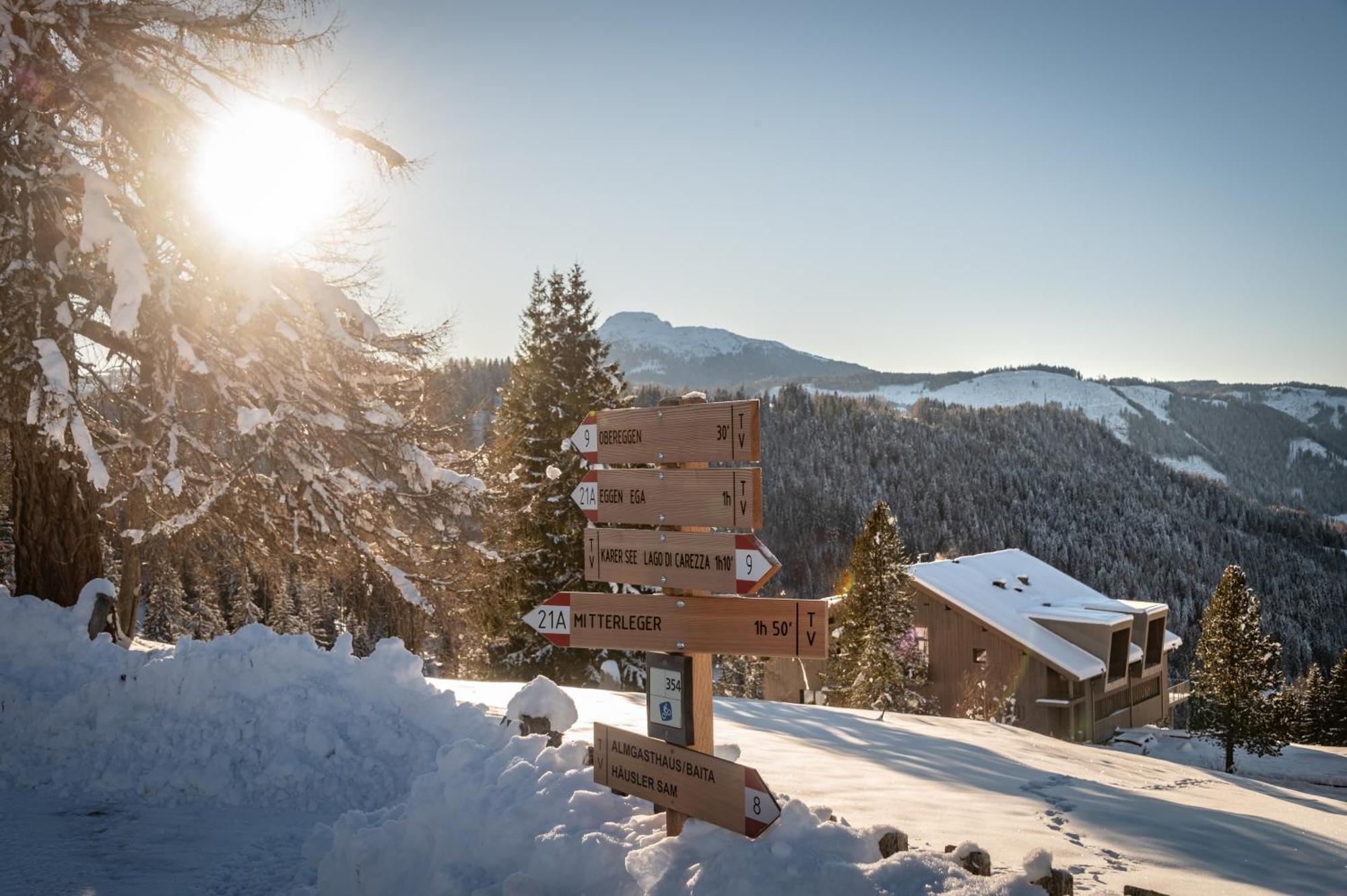 Hotel Bewaller Obereggen Exterior photo